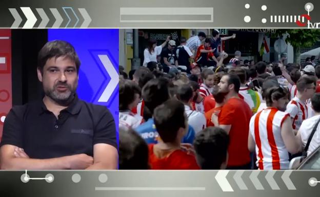 «El sábado se volvió a vivir el fútbol en Logroño»